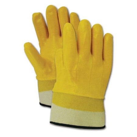 Magid MultiMaster Smooth Finish PVC Gloves with Cotton Liner, 12PK T1191